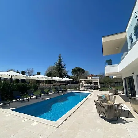 Istria-villa Frani-large Pool-parking *
